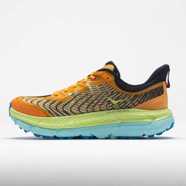 HOKA Mafate Speed 4 Men’s Solar Flare/Lettuce - Image 2