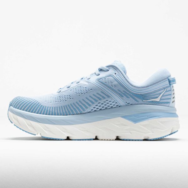 HOKA Bondi 7 Women’s Ice Water/White - Image 2