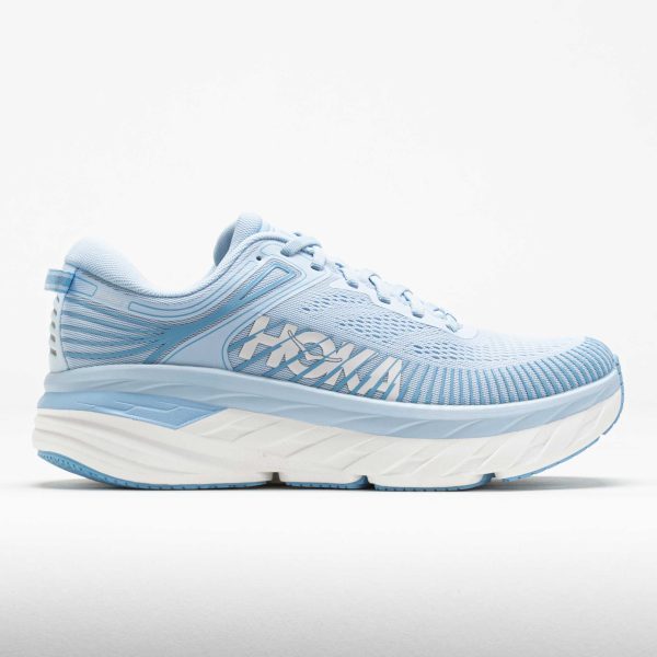 HOKA Bondi 7 Women’s Ice Water/White