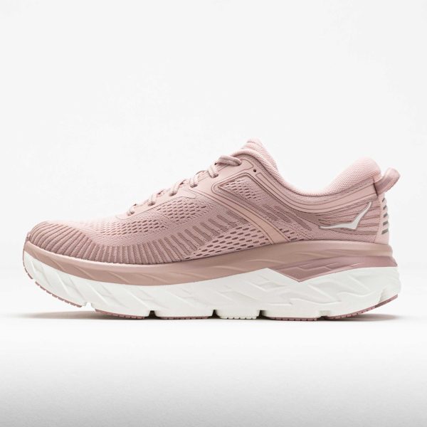 HOKA Bondi 7 Women’s Peach Whip/White - Image 2