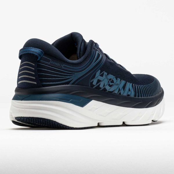 HOKA Bondi 7 Men’s Outerspace/White - Image 6