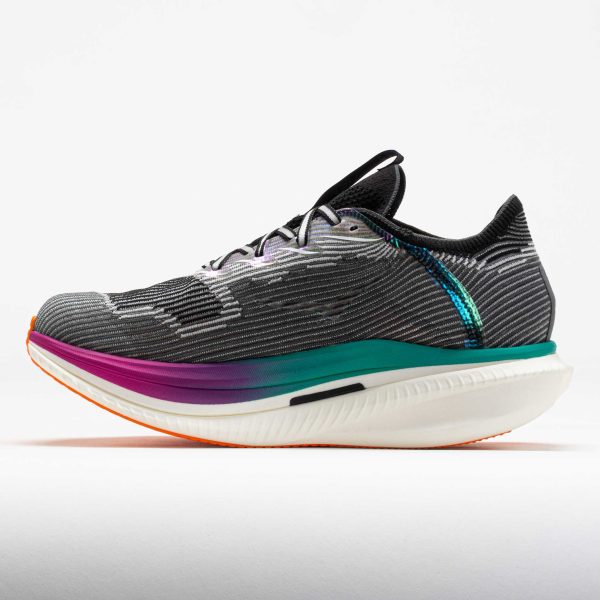 HOKA Cielo X1 Unisex Black/Electric Aqua - Image 2