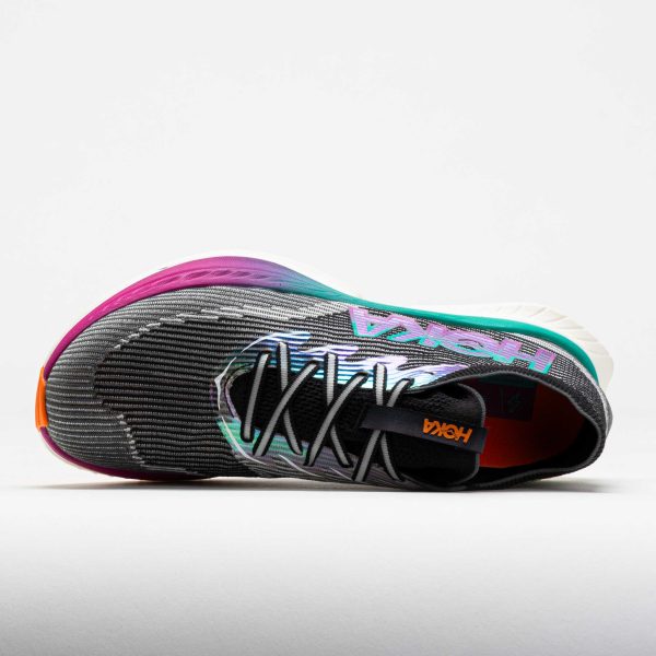 HOKA Cielo X1 Unisex Black/Electric Aqua - Image 3