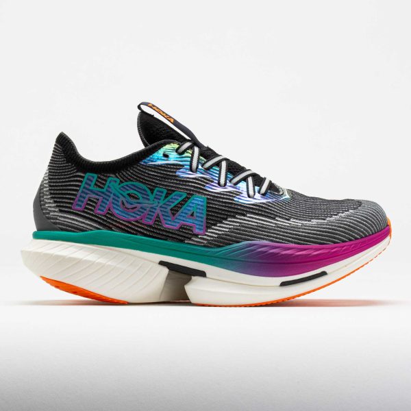 HOKA Cielo X1 Unisex Black/Electric Aqua