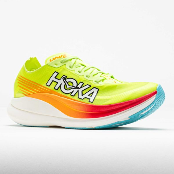 HOKA Rocket X 2 Unisex Lettuce/Solar Flare - Image 5