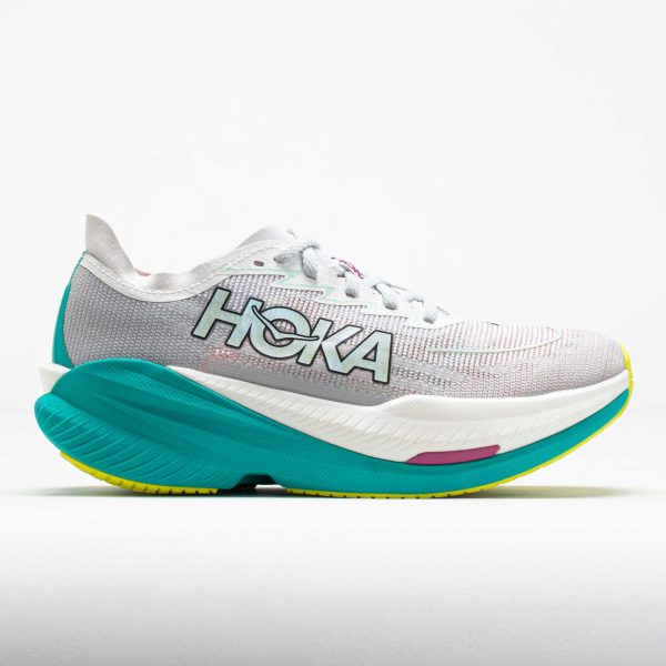 HOKA Mach X 2 Women’s Frost/Electric Aqua