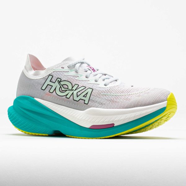 HOKA Mach X 2 Women’s Frost/Electric Aqua - Image 5