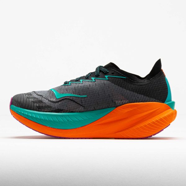HOKA Mach X 2 Men’s Black/Electric Aqua - Image 2
