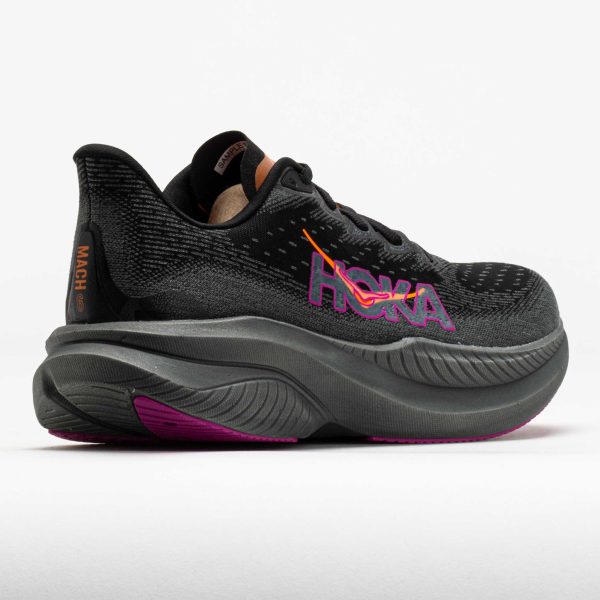 HOKA Mach 6 Women’s Black/Fuchsia - Image 6