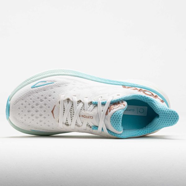 HOKA Clifton 9 Women’s Frost/Rose Gold - Image 3
