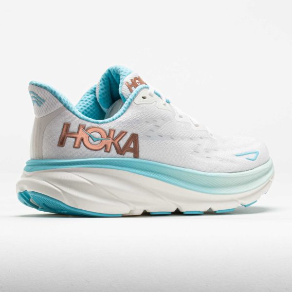 HOKA Clifton 9 Women’s Frost/Rose Gold - Image 6
