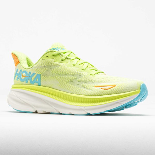 HOKA Clifton 9 Women’s Lettuce/Solar Flare - Image 5