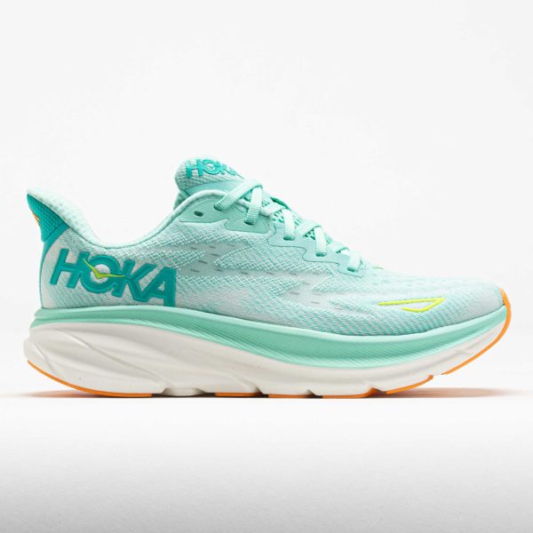 HOKA Clifton 9 Women’s Seafoam/Aqua Breeze