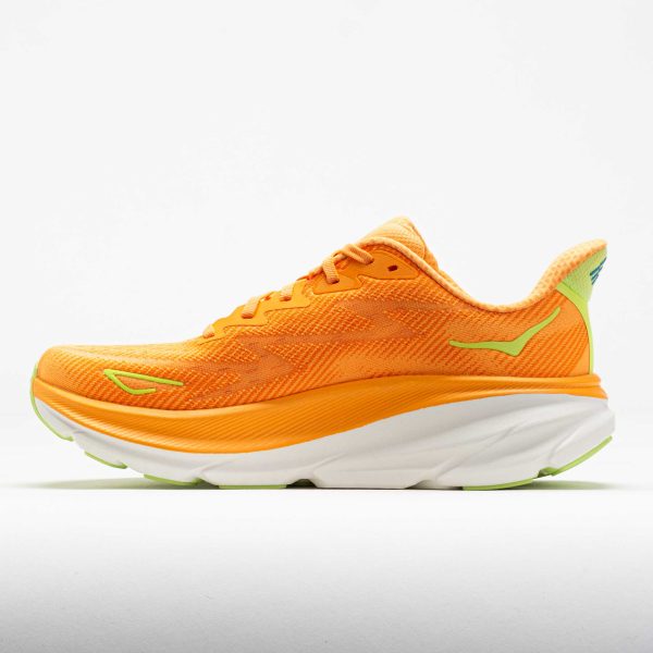 HOKA Clifton 9 Men’s Solar Flare/Lettuce - Image 2