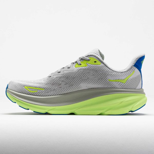 HOKA Clifton 9 Men’s Stardust/Electric Cobalt - Image 2