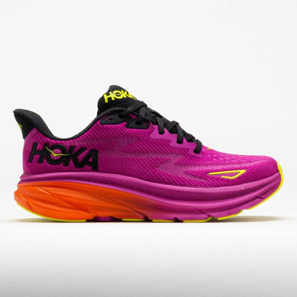 HOKA Clifton 9 Men’s Fuchsia/Black