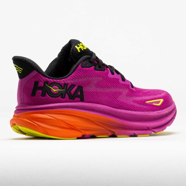 HOKA Clifton 9 Men’s Fuchsia/Black - Image 6