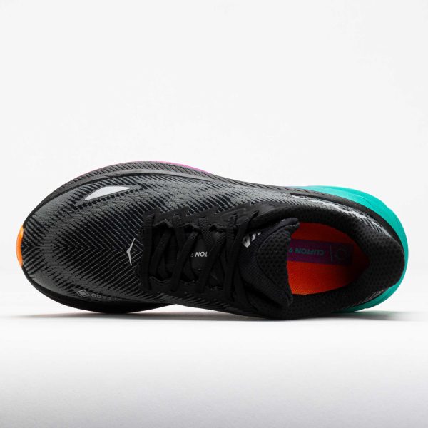 HOKA Clifton 9 GTX Men’s Black/Electric Aqua - Image 3