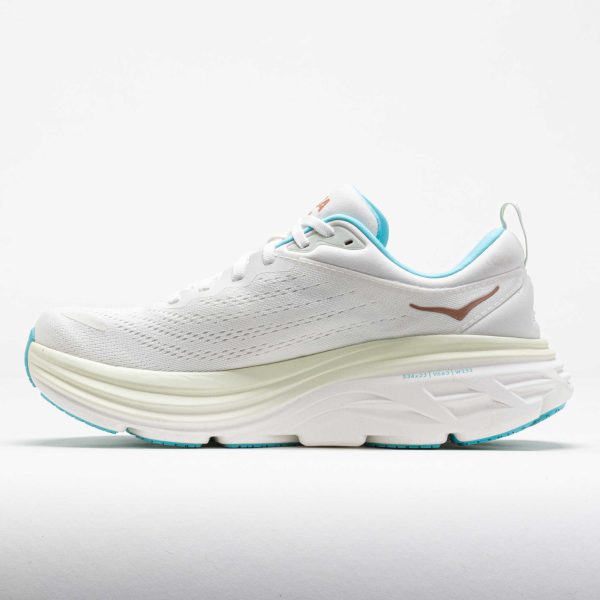 HOKA Bondi 8 Women’s Frost/Rose Gold - Image 2