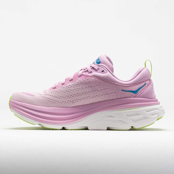 HOKA Bondi 8 Women’s Pink Twilight/Waterpark - Image 2