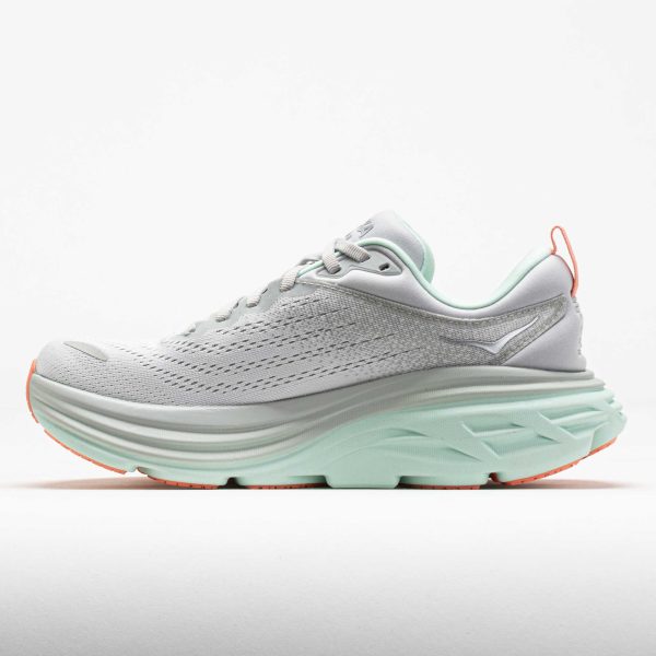 HOKA Bondi 8 Women’s Stardust/Aqua Breeze - Image 2