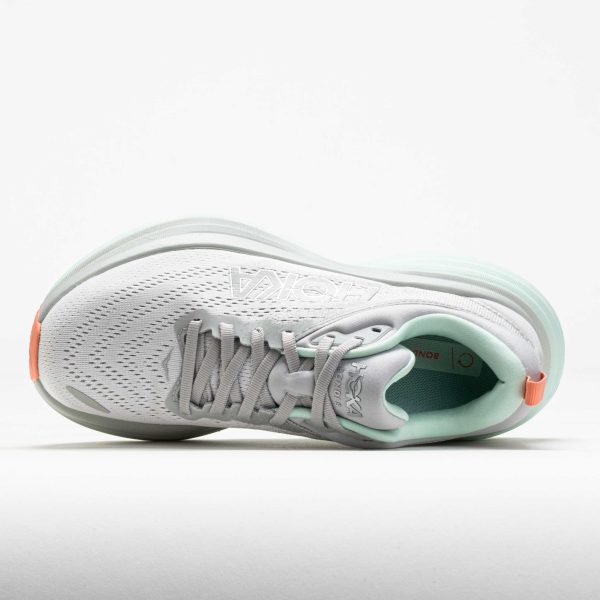 HOKA Bondi 8 Women’s Stardust/Aqua Breeze - Image 3