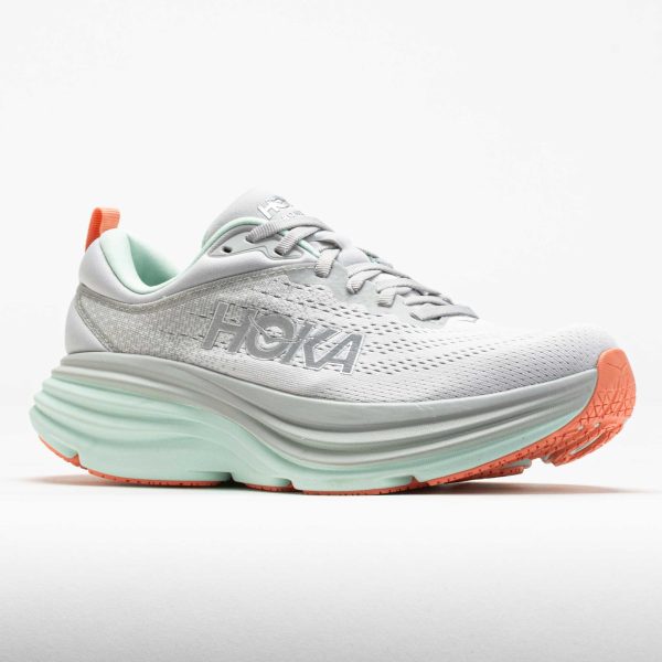 HOKA Bondi 8 Women’s Stardust/Aqua Breeze - Image 5