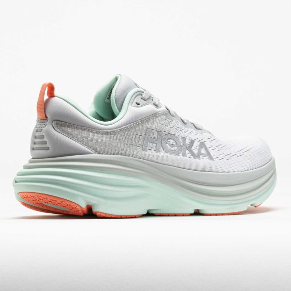 HOKA Bondi 8 Women’s Stardust/Aqua Breeze - Image 6