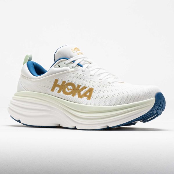 HOKA Bondi 8 Men’s Frost/Gold - Image 5