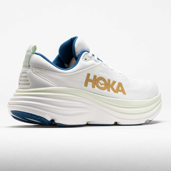 HOKA Bondi 8 Men’s Frost/Gold - Image 6