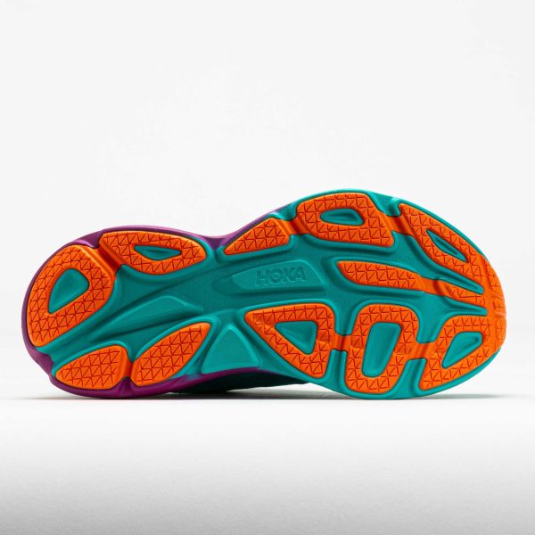 HOKA Bondi 8 Men’s Electric Aqua/Black - Image 4
