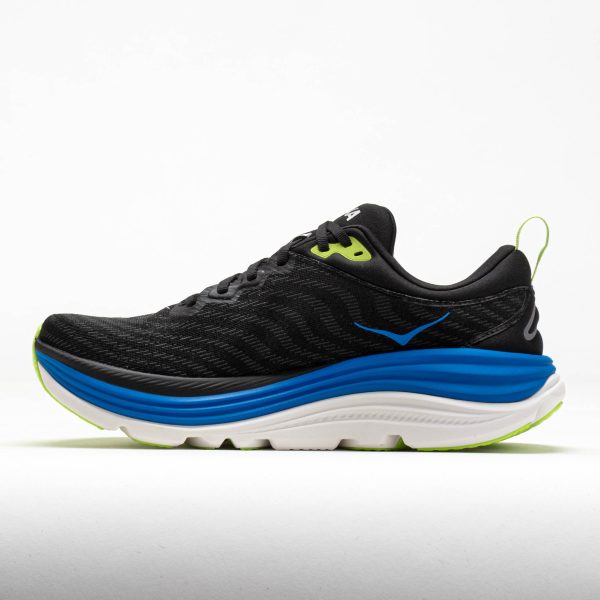 HOKA Gaviota 5 Men’s Black/Electric Cobalt - Image 2