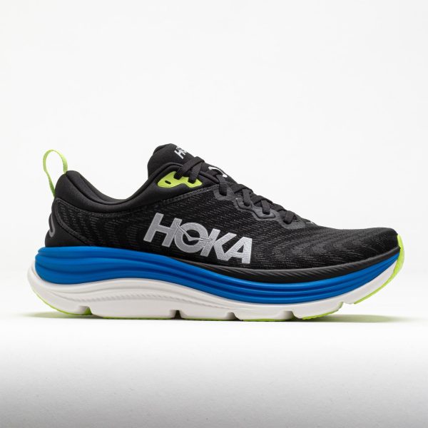 HOKA Gaviota 5 Men’s Black/Electric Cobalt