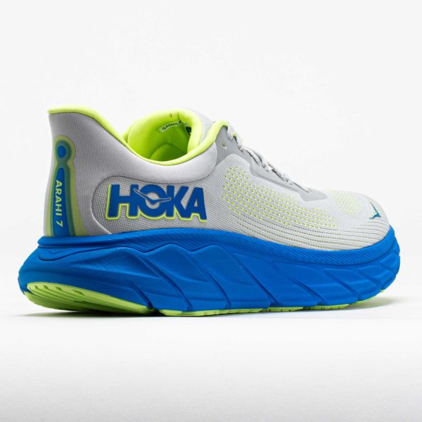 HOKA Arahi 7 Men’s Stardust/Electric Cobalt - Image 6