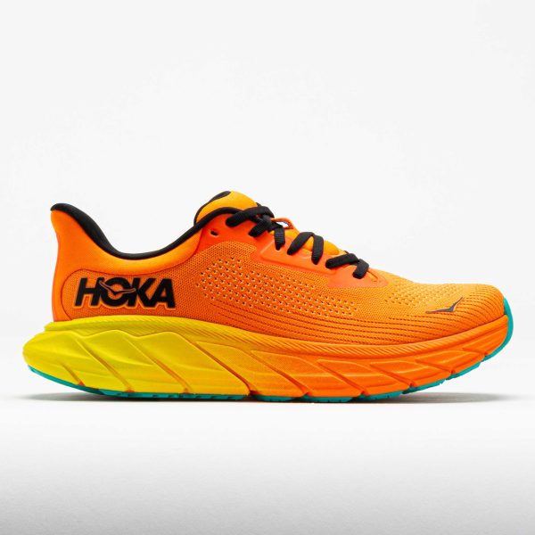 HOKA Arahi 7 Men’s Electric Tangerine/Black