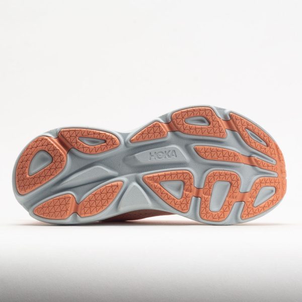 HOKA Bondi 8 Women’s Shell Coral/Peach Parfait - Image 4