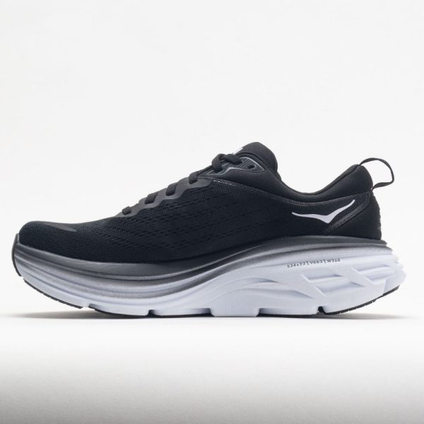 HOKA Bondi 8 Women’s Black/White - Image 2