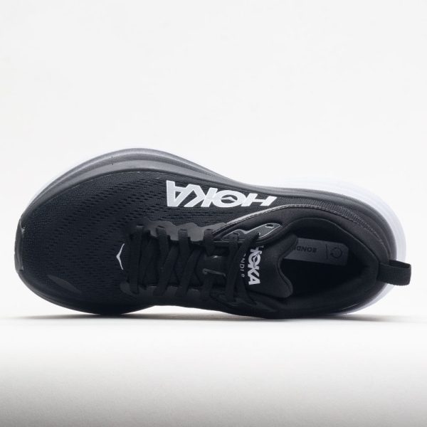 HOKA Bondi 8 Women’s Black/White - Image 3