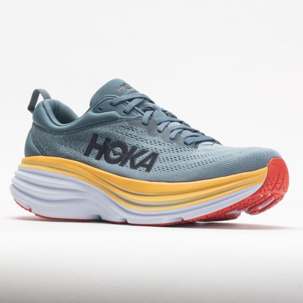 HOKA Bondi 8 Men’s Goblin Blue/Mountain Spring - Image 5