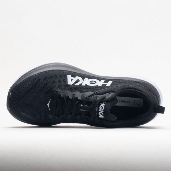 HOKA Bondi 8 Men’s Black/White - Image 3