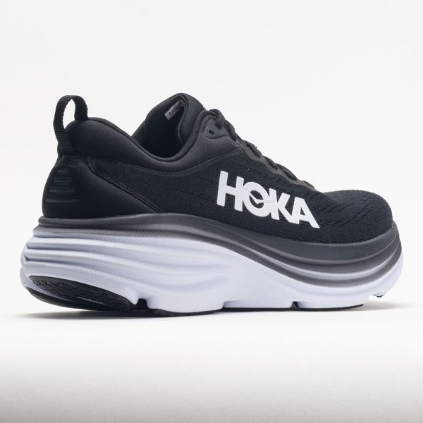 HOKA Bondi 8 Men’s Black/White - Image 6