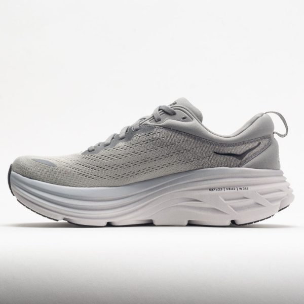 HOKA Bondi 8 Men’s Sharkskin/Harbor Mist - Image 2