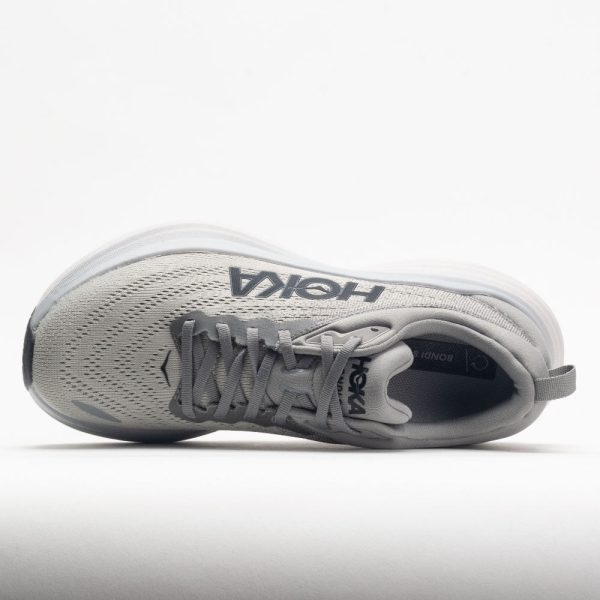 HOKA Bondi 8 Men’s Sharkskin/Harbor Mist - Image 3