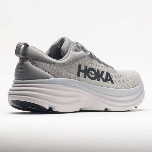 HOKA Bondi 8 Men’s Sharkskin/Harbor Mist - Image 6