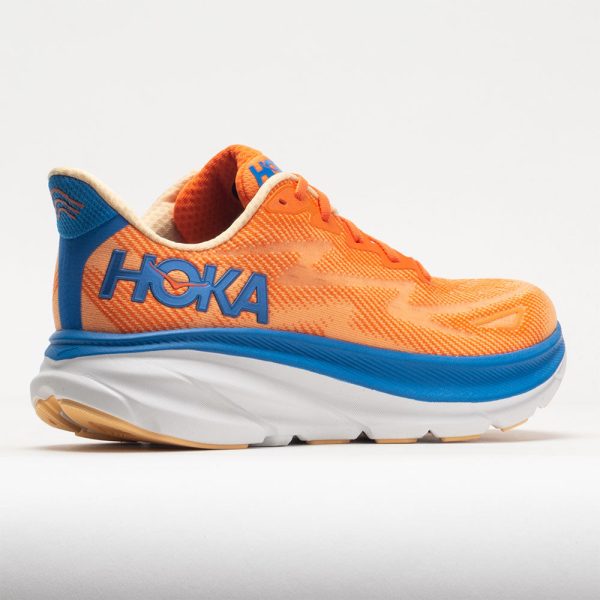 HOKA Clifton 9 Men’s Vibrant Orange/Impala - Image 6