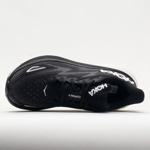 HOKA Clifton 9 Men’s Black/White - Image 3