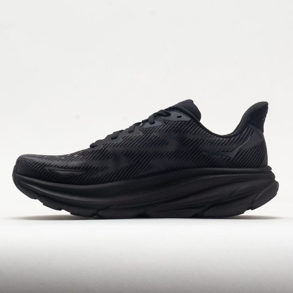 HOKA Clifton 9 Men’s Black/Black - Image 2