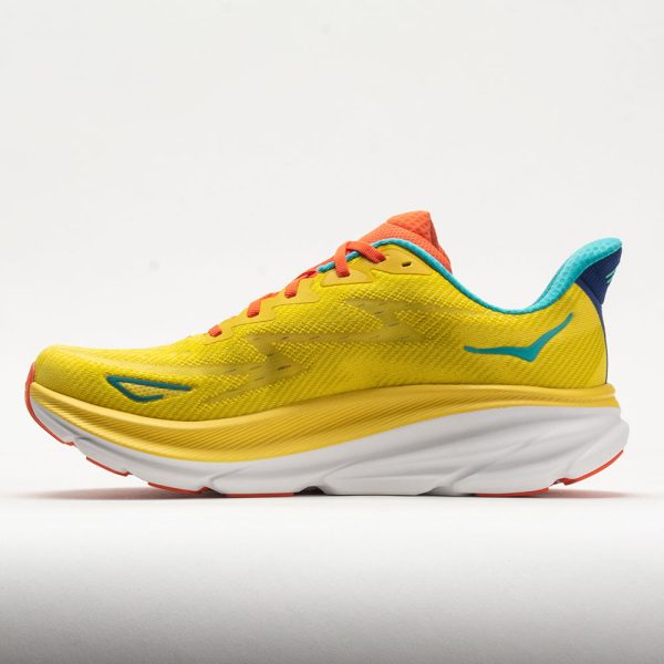 HOKA Clifton 9 Men’s Passion Fruit/Maize - Image 2