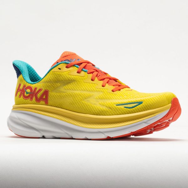 HOKA Clifton 9 Men’s Passion Fruit/Maize - Image 5