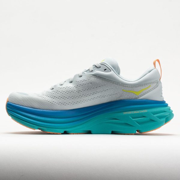 HOKA Bondi 8 Men’s Ice Flow/Bit of Blue - Image 2